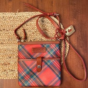 Dooney & Bourke Holiday Plaid Cross-Body